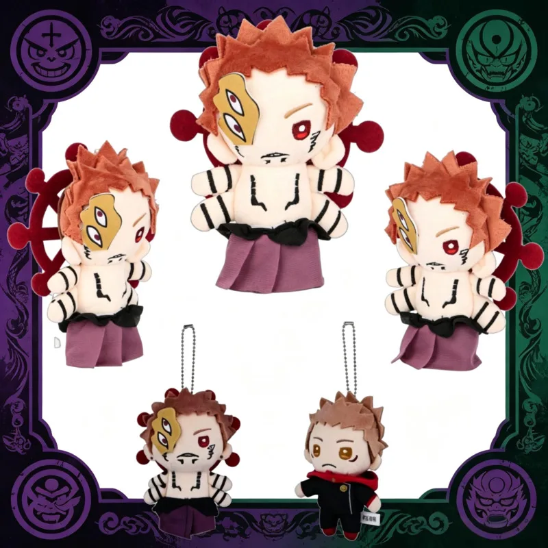 Плюшевая кукла Jujutsu Kaisen 12 см, милый аниме-брелок, мягкая игрушка Сатору Годжо, Гето Сугуру, сувенирный брелок, подарок на день рождения, игрушка для фанатов
Плюшевая кукла Jujutsu Kaisen 12 см, милый аниме-брелок, мягкая игрушка Сатору Годжо, Гето Сугуру, сувенирный брелок, подарок на день рождения, игрушка для фанатов