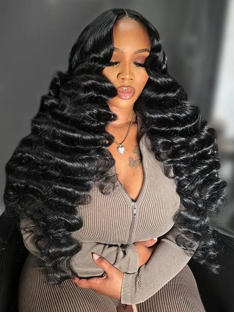 250 Density Loose Deep Wig 13x6 HD Lace Frontal Wigs 30 40 inch 13x4 Lace Front Wigs Long Human Hair Wigs
250 Density Loose Deep Wig 13x6 HD Lace Frontal Wigs 30 40 inch 13x4 Lace Front Wigs Long Human Hair Wigs