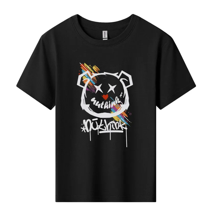 Children's Clothing Boys Girls T-Shirt kids clothes Cartoon Tops Short Sleeve Cotton Clothing Funny Bear Print Unisex Tee
Children's Clothing Boys Girls T-Shirt kids clothes Cartoon Tops Short Sleeve Cotton Clothing Funny Bear Print Unisex Tee