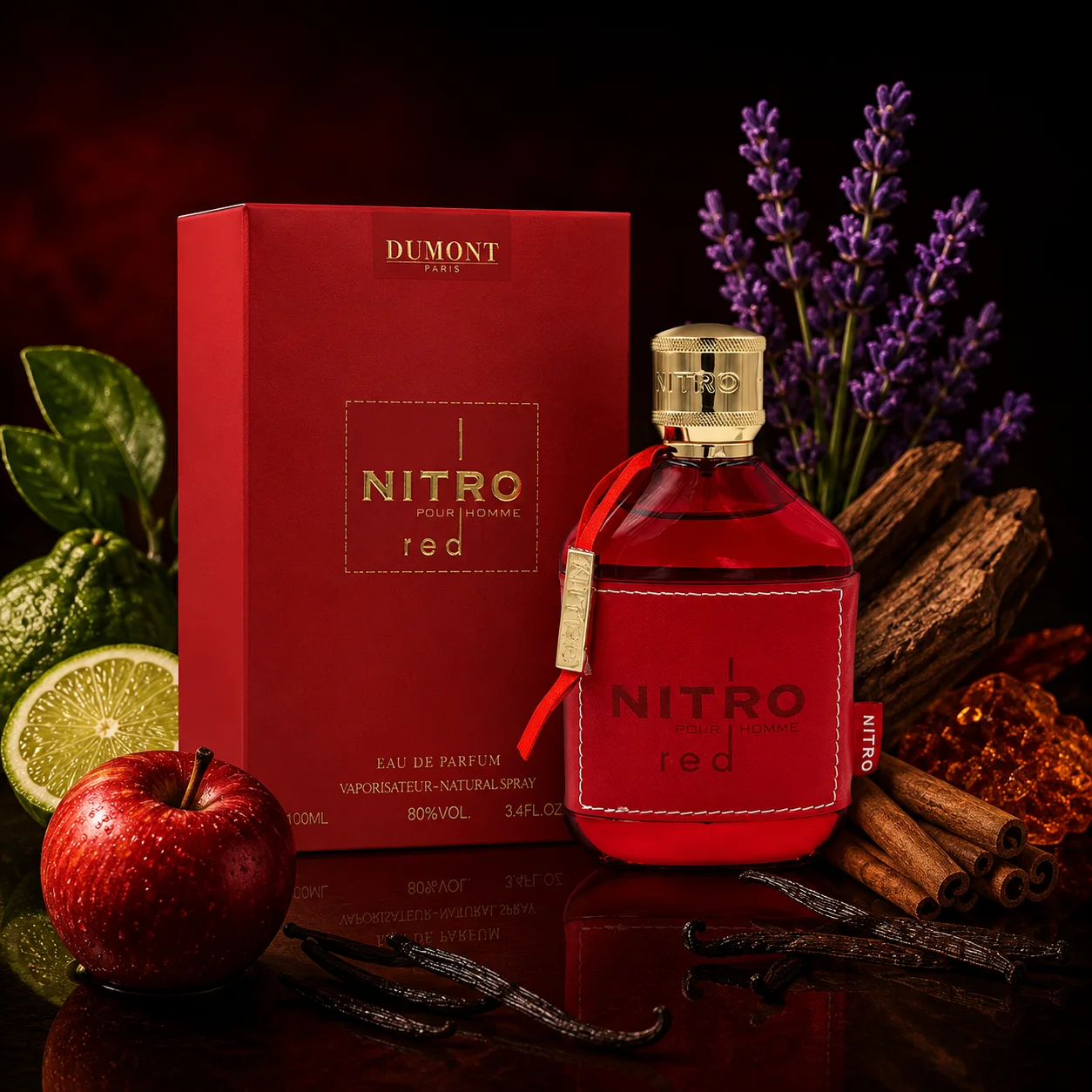 Dumont Nitro Red Men’s Eau De Parfum Spray, 100ml / 3.4 Fl Oz, Red Cologne Bottle with Elegant Gift Box, Masculine Scent for Birthdays, Holidays, Anniversaries and Everyday Use
Dumont Nitro Red Men’s Eau De Parfum Spray, 100ml / 3.4 Fl Oz, Red Cologne Bottle with Elegant Gift Box, Masculine Scent for Birthdays, Holidays, Anniversaries and Everyday Use