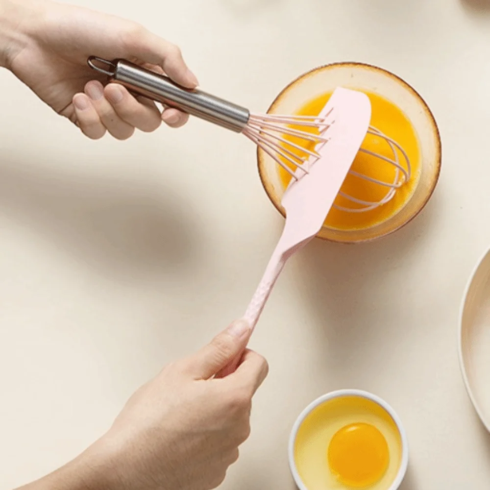 Food Grade Silicone Scraper Hanging Multi-functional Cream Scraper High-Temperature Resistant Integrated Scraper Cooking
Food Grade Silicone Scraper Hanging Multi-functional Cream Scraper High-Temperature Resistant Integrated Scraper Cooking