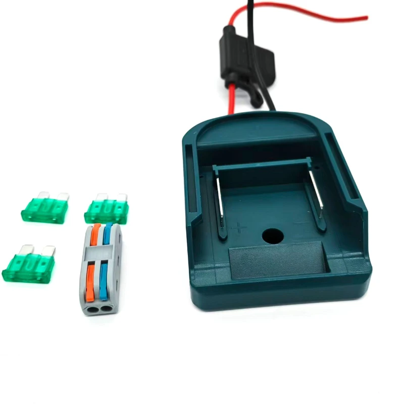 Power Converter Adapter Compatible with For BL1830/BL1850 18V Li-ion Battery for DIY Remote-controlled Toys with Switch and Fuse
Power Converter Adapter Compatible with For BL1830/BL1850 18V Li-ion Battery for DIY Remote-controlled Toys with Switch and Fuse