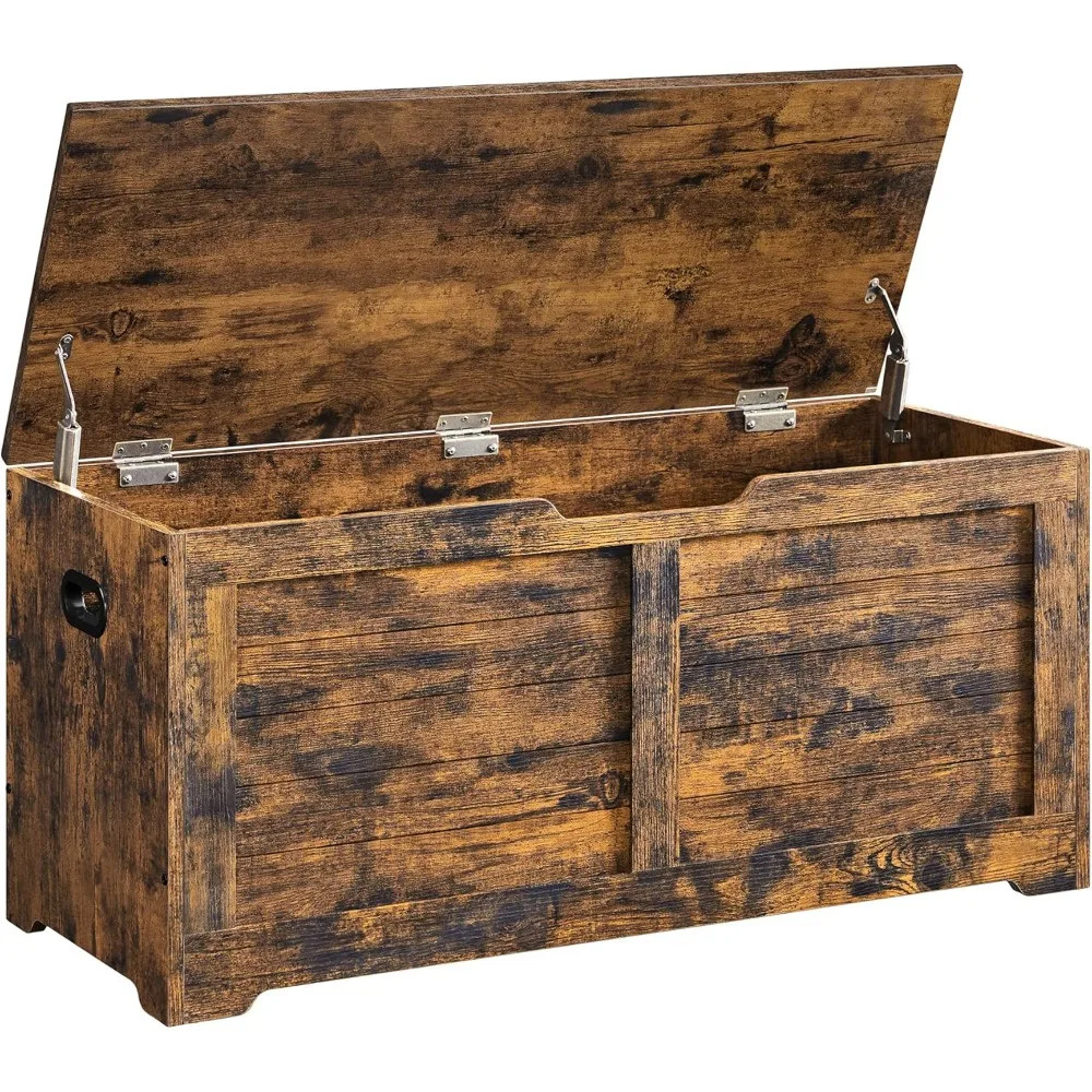 Storage Trunk with 2 Safety Hinges, Storage Bench, Shoe Bench, Farmhouse Style, ,, Bedroom, Living Room
Storage Trunk with 2 Safety Hinges, Storage Bench, Shoe Bench, Farmhouse Style, ,, Bedroom, Living Room