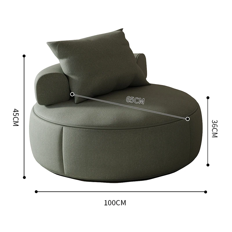 #Living Room Single Sofa Fabric Chair Modern Round Lazy Floor Sofa Couch
#Living Room Single Sofa Fabric Chair Modern Round Lazy Floor Sofa Couch