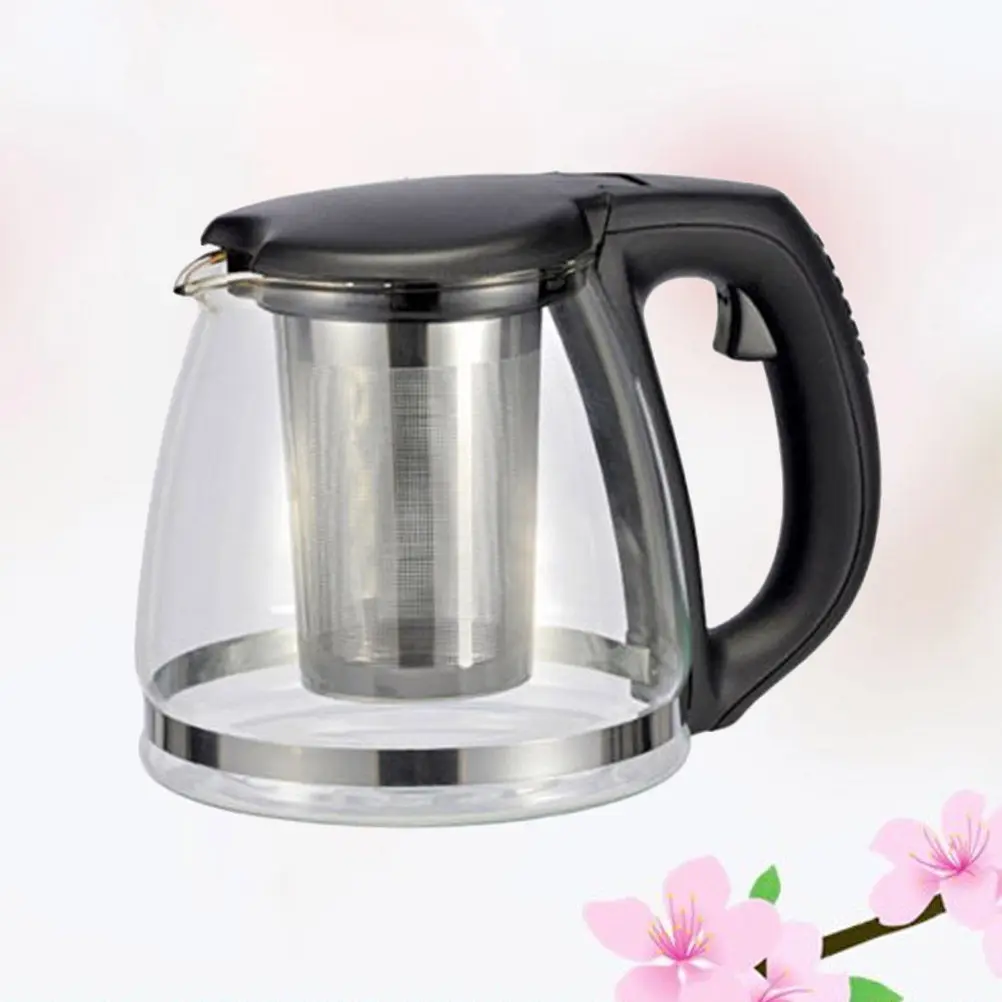 1100Ml Heat Resistant Glass Tea Pot Borosilicate Teapot Stainless Steel Infuser Removable Lid Loose Leaf Tea Maker Home Office
1100Ml Heat Resistant Glass Tea Pot Borosilicate Teapot Stainless Steel Infuser Removable Lid Loose Leaf Tea Maker Home Office