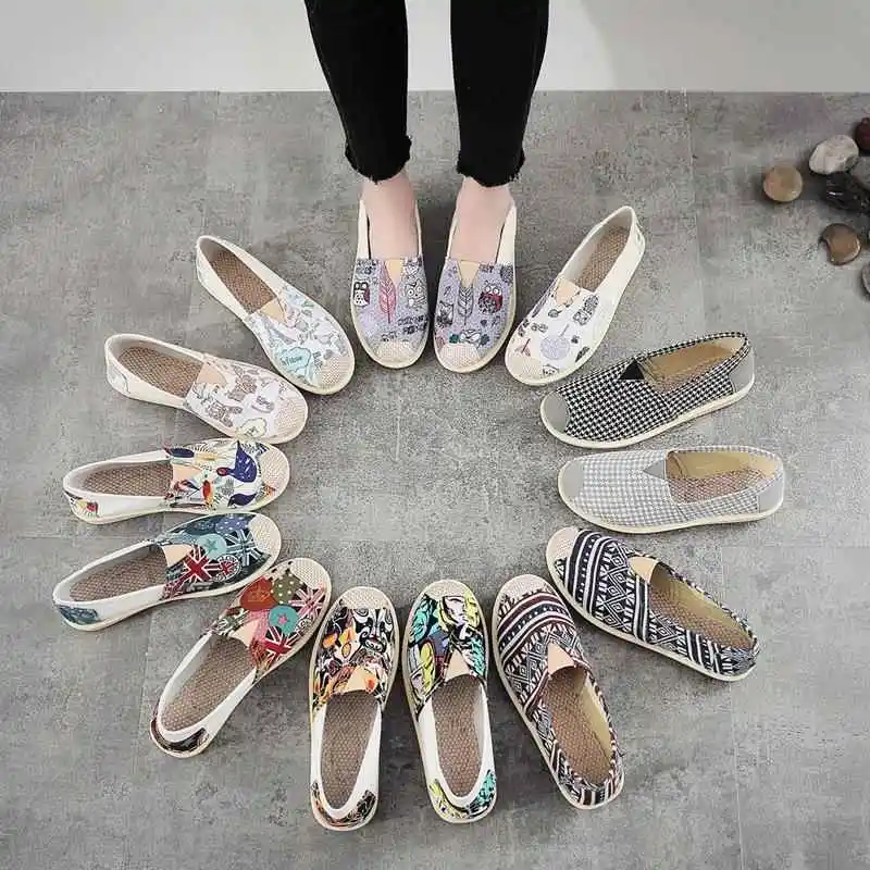 Spring Autumn Women's Casual Canvas Shoes Flat Bottom Fisherman Style Beijing Old Peking Shoes Student Fashion Breathable Sli...
Spring Autumn Women's Casual Canvas Shoes Flat Bottom Fisherman Style Beijing Old Peking Shoes Student Fashion Breathable Sli...