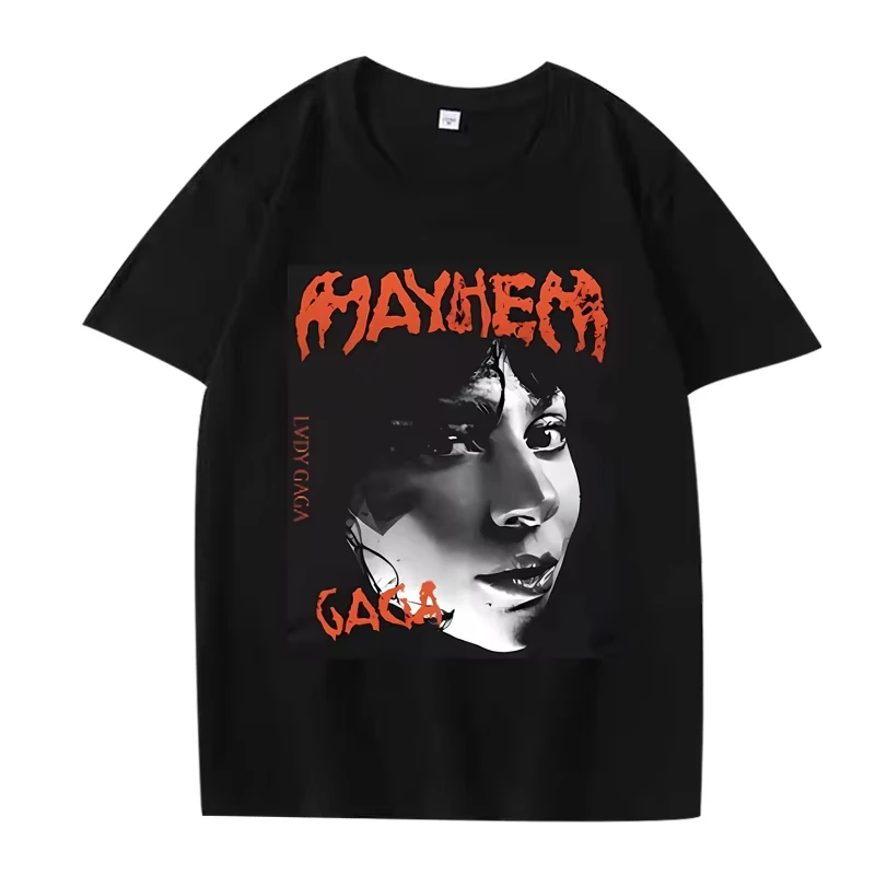 2025ins Vintage Lady Gaga T Shirt Men Women Cotton Hot Sale Short Sleeve Streetwear Summer Fashion Unisex Plus Size Tops Y2k
2025ins Vintage Lady Gaga T Shirt Men Women Cotton Hot Sale Short Sleeve Streetwear Summer Fashion Unisex Plus Size Tops Y2k