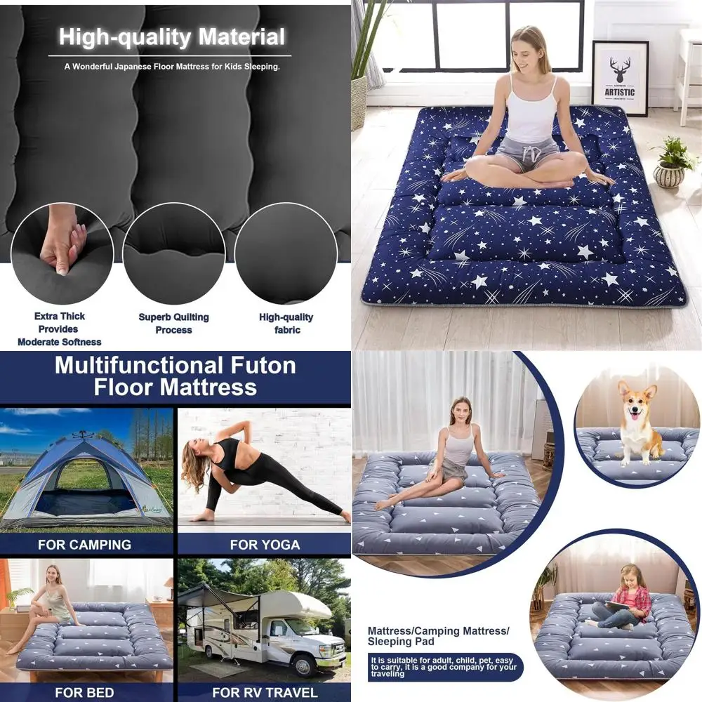 Японский напольный матрас, утолщенный японский напольный матрас-подушка, складной, рулонный татами-мат, легко хранить и переносить, утун-матрас, подходит для...
Японский напольный матрас, утолщенный японский напольный матрас-подушка, складной, рулонный татами-мат, легко хранить и переносить, утун-матрас, подходит для...