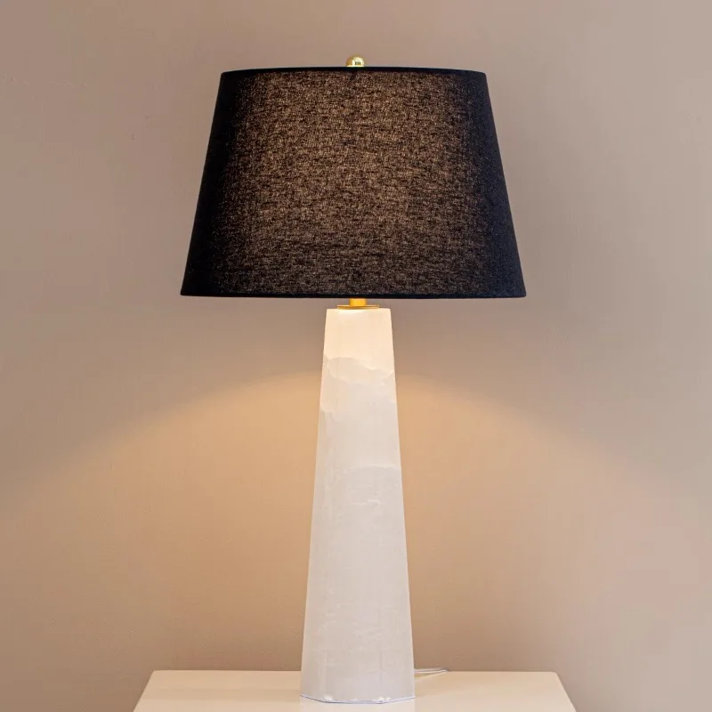 Simple living room bedroom atmosphere lobby table lamp natural marble decoration
Simple living room bedroom atmosphere lobby table lamp natural marble decoration