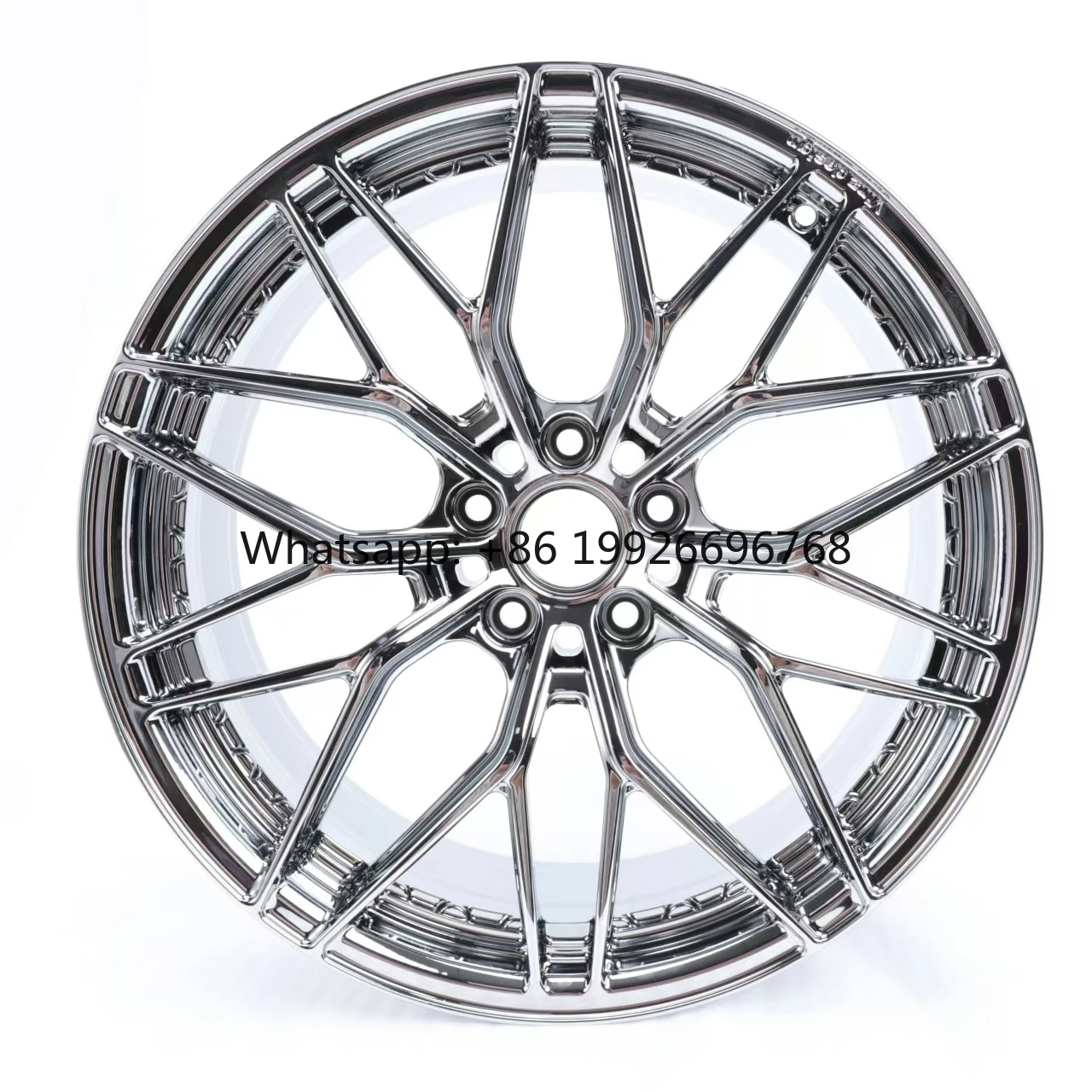 Aluminum Alloy Car Wheels Polished and Bright FinishingChrome-plated 14'' With 5 Holes in Stock PCD 100 45mm ETR"
Aluminum Alloy Car Wheels Polished and Bright FinishingChrome-plated 14'' With 5 Holes in Stock PCD 100 45mm ETR"