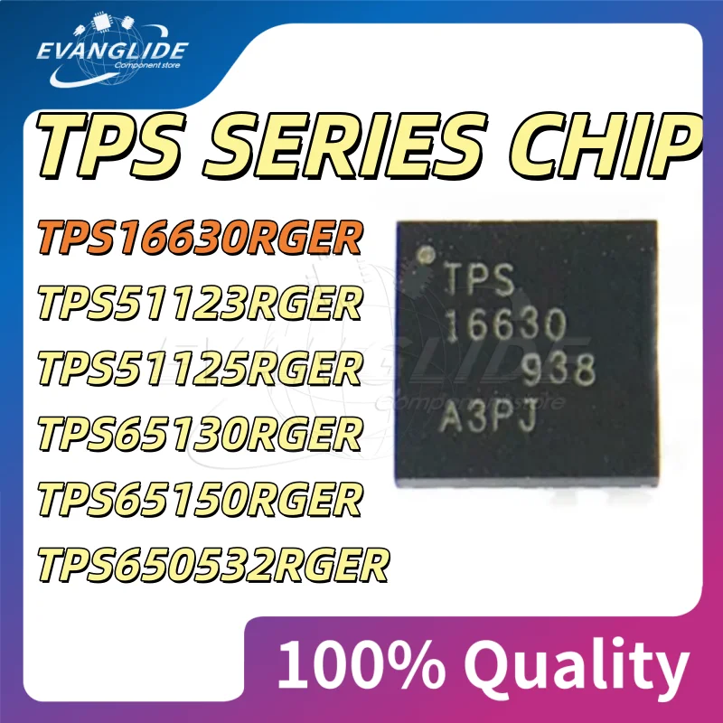 5 шт./лот TPS16630RGET TPS1663 0,6-6А, 4,5-60В, микросхема управления регулированием тока
5 шт./лот TPS16630RGET TPS1663 0,6-6А, 4,5-60В, микросхема управления регулированием тока