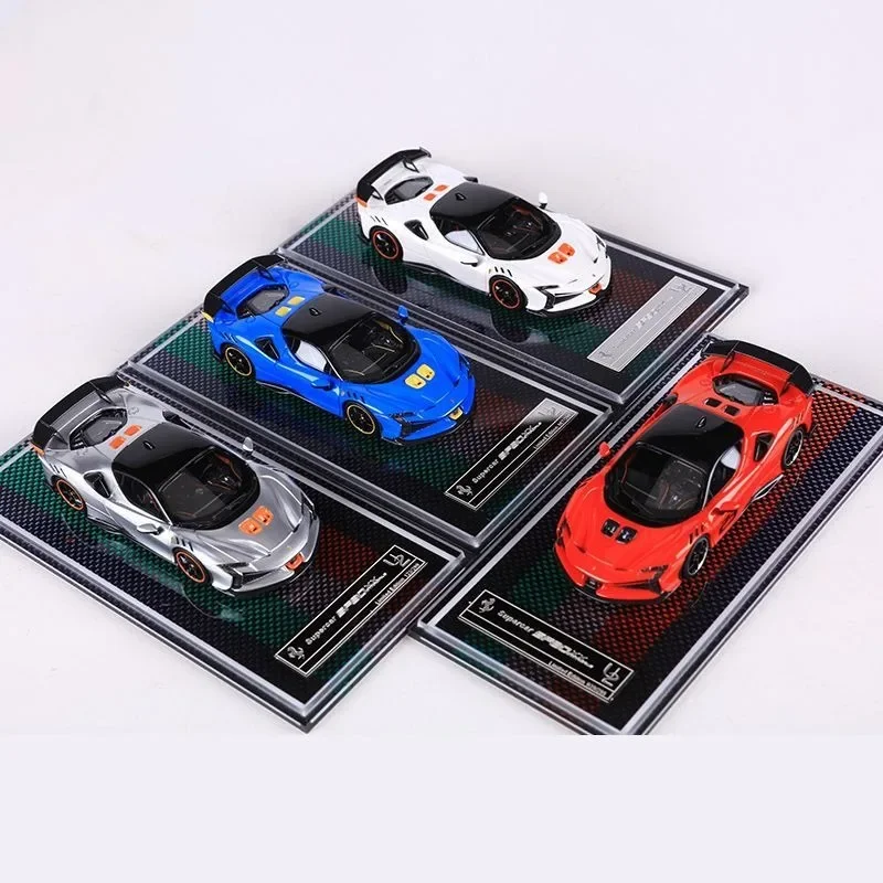 U2 Model 1:64 Pagani Zonda 760LH Tricolore Ferrari SF90 XX Stradale Carbon Fiber Limited Resin Car Model Collection Ornaments
U2 Model 1:64 Pagani Zonda 760LH Tricolore Ferrari SF90 XX Stradale Carbon Fiber Limited Resin Car Model Collection Ornaments