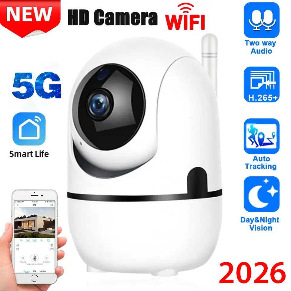 Новая мини-камера 2026 года: умная домашняя IP-камера с автослежением, Wi-Fi, беспроводная, для видеонаблюдения и безопасности детей
Новая мини-камера 2026 года: умная домашняя IP-камера с автослежением, Wi-Fi, беспроводная, для видеонаблюдения и безопасности детей