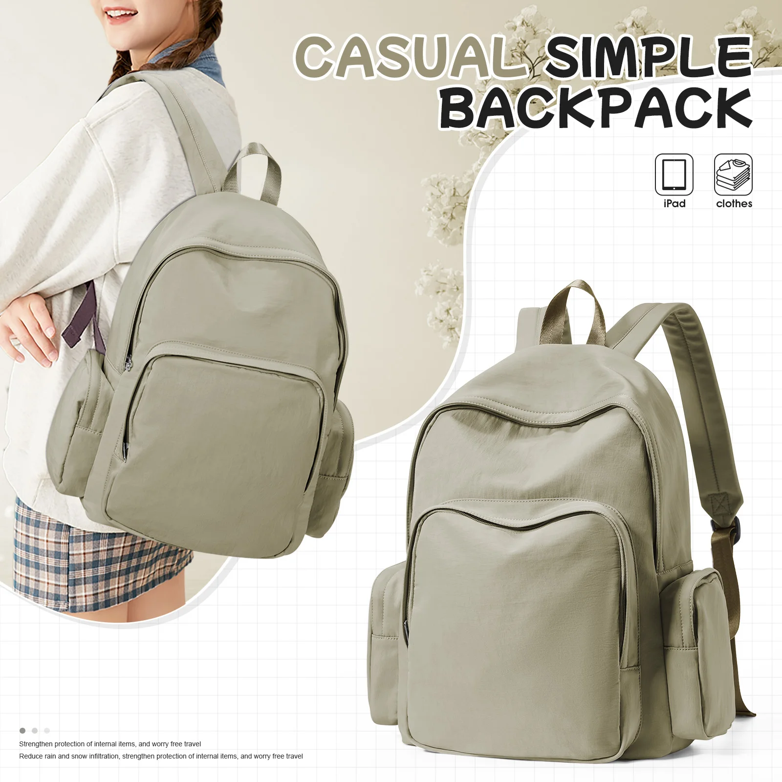 Backpack for women Teenager School Backpack College Backpack Waterproof Casual Daypack High School Bags Backpack for Boys Girls
Backpack for women Teenager School Backpack College Backpack Waterproof Casual Daypack High School Bags Backpack for Boys Girls