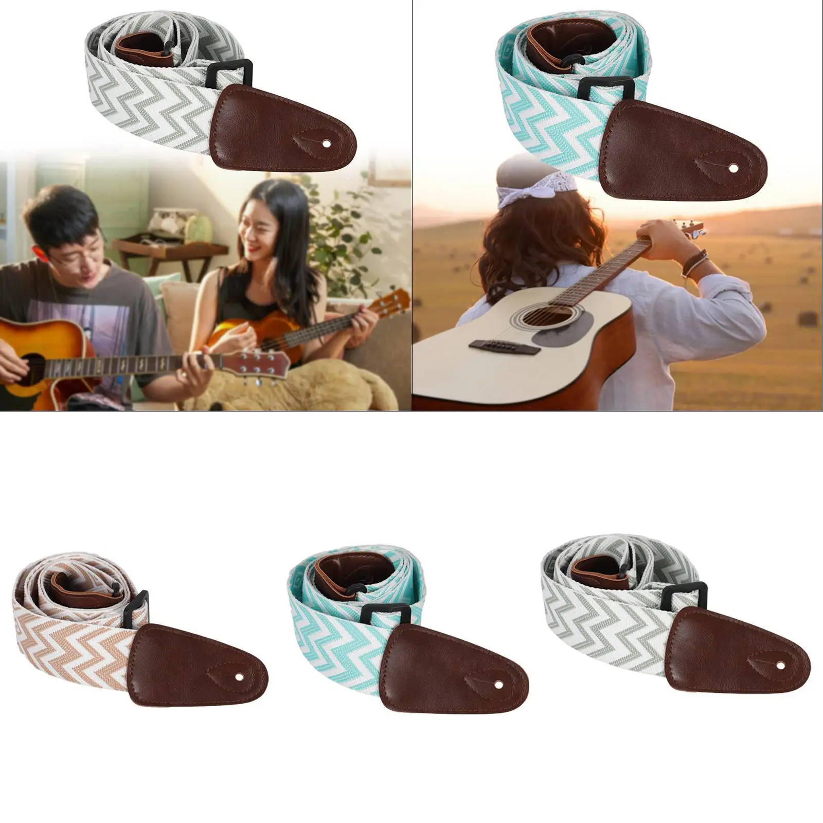 Guitar Bass Strap Leisure Thick Ukulele Leather Strap for Classical Guitars Electric Guitar Banjos Acoustic Guitar Bass Guitars
Guitar Bass Strap Leisure Thick Ukulele Leather Strap for Classical Guitars Electric Guitar Banjos Acoustic Guitar Bass Guitars