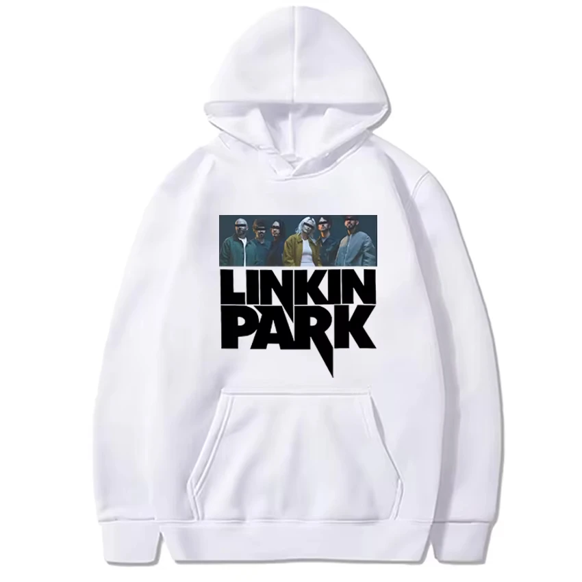 New autumn and winter Linkin Park patterned hoodie, fashionable casual sportswear, men's and women's warm long sleeved pullover 
New autumn and winter Linkin Park patterned hoodie, fashionable casual sportswear, men's and women's warm long sleeved pullover
