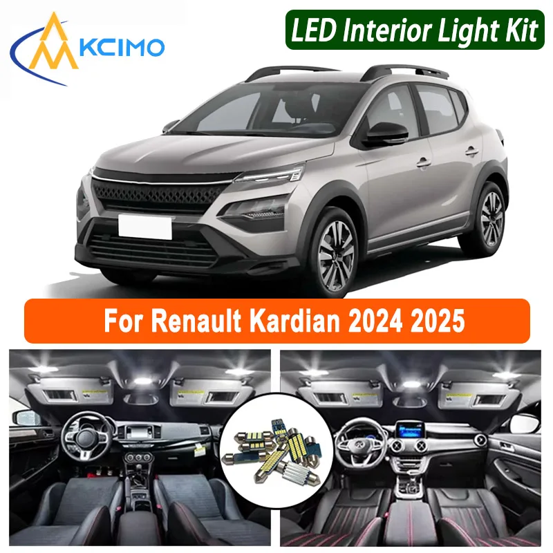 For Renault Kardian 2024 2025 Interior Light Enhancement Kit | LED Strips for Dome/Map/Trunk Dashboard Accents & Door Storage
For Renault Kardian 2024 2025 Interior Light Enhancement Kit | LED Strips for Dome/Map/Trunk Dashboard Accents & Door Storage
