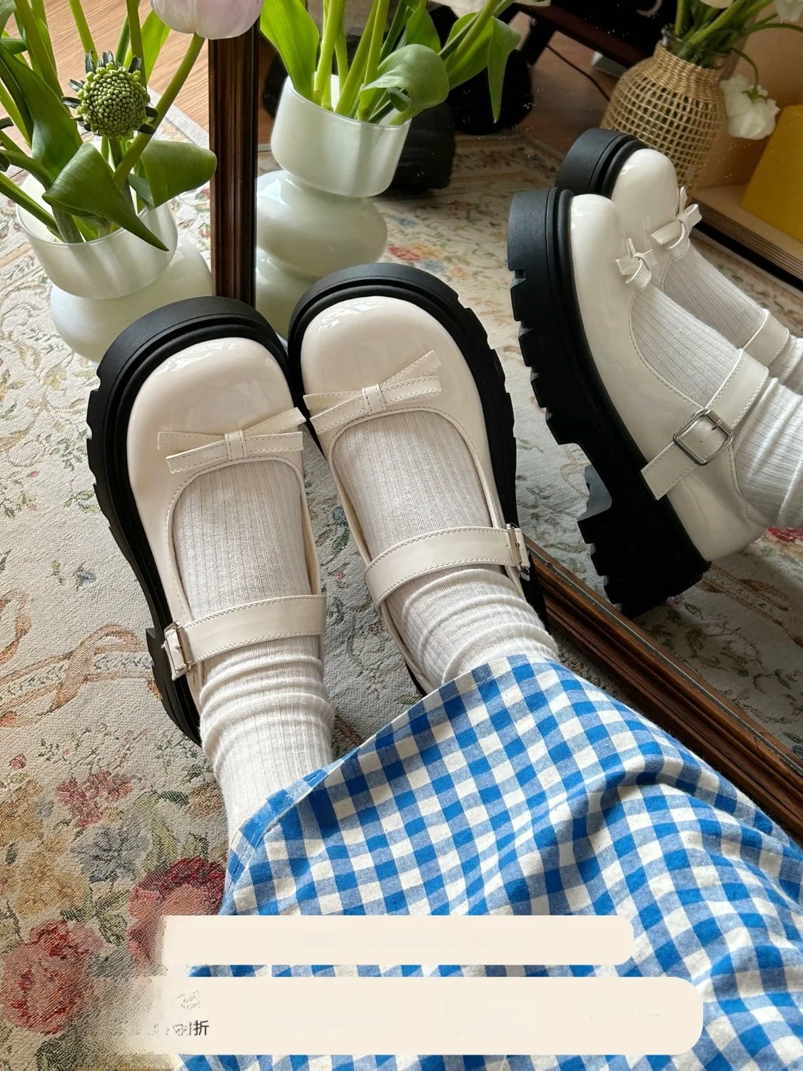 Planet Thick Heel Mary Janes Women's Shoes Knot Retro Summer Fashion Single Shoes round Toe Rubber Sole
Planet Thick Heel Mary Janes Women's Shoes Knot Retro Summer Fashion Single Shoes round Toe Rubber Sole