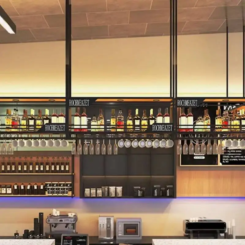 Hanging Buffet Shelf Wine Cabinets Display Storage Bottle Retail Drink Wine Rack Commercial Holder Armoire Vitre Display Cabinet
Hanging Buffet Shelf Wine Cabinets Display Storage Bottle Retail Drink Wine Rack Commercial Holder Armoire Vitre Display Cabinet