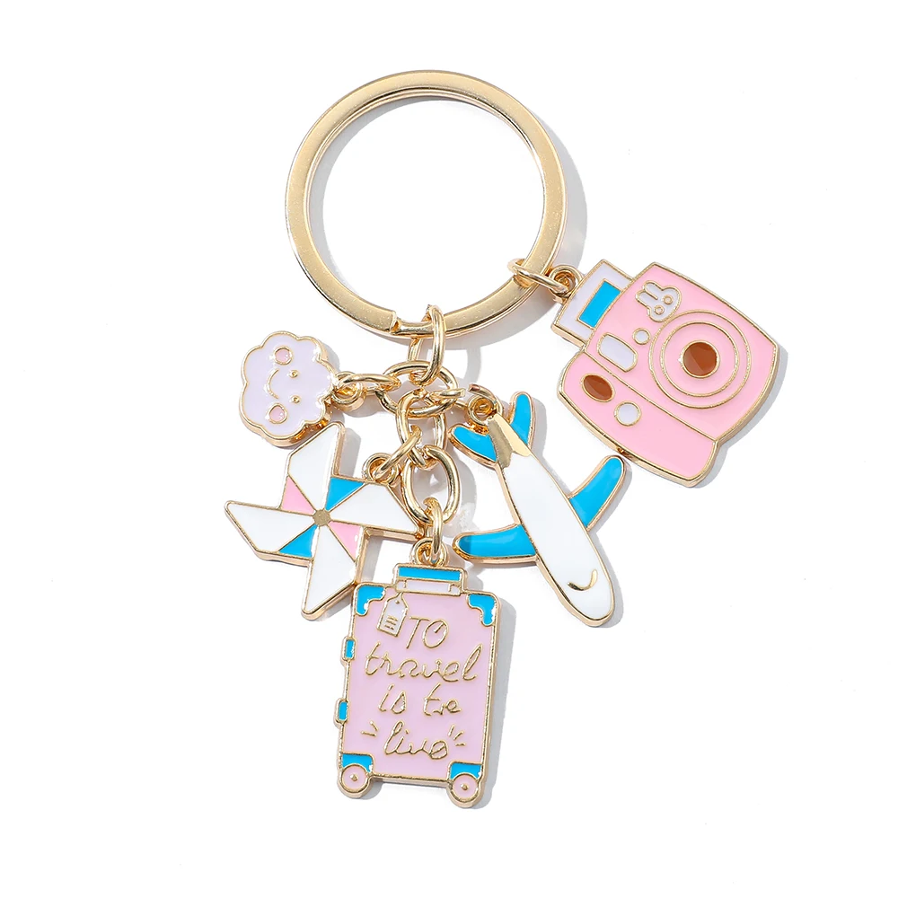 Cute Plane Earth Explore Keychains Luggage Box Key Rings For Women Men Adventurer Bast Friendship Gift Handmade DIY Accessories
Cute Plane Earth Explore Keychains Luggage Box Key Rings For Women Men Adventurer Bast Friendship Gift Handmade DIY Accessories