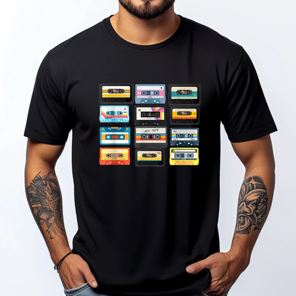 1990s Birthday 90s 80s Cassettes Tapes Graphic Tee Cotton Harajuku HOLIDAYS Free Shipping Clothes Casual
1990s Birthday 90s 80s Cassettes Tapes Graphic Tee Cotton Harajuku HOLIDAYS Free Shipping Clothes Casual