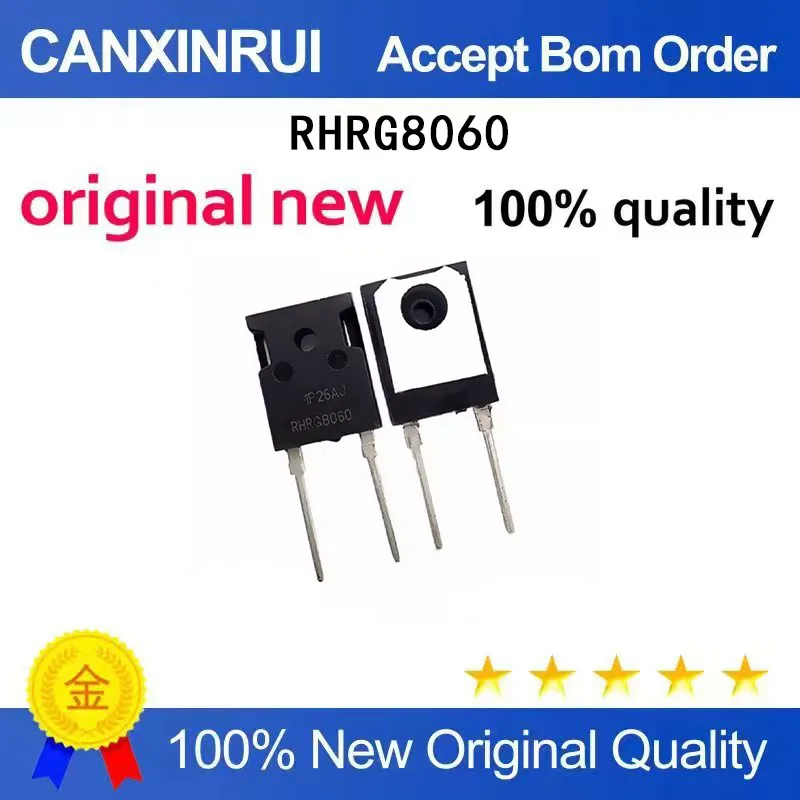 (5-100 pieces)Brand new original RHRG8060 80A 600V TO-247 fast recovery rectifier diode spot chip IC
(5-100 pieces)Brand new original RHRG8060 80A 600V TO-247 fast recovery rectifier diode spot chip IC