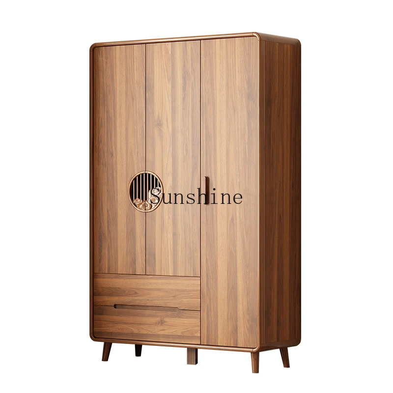Wardrobe Home Bedroom Solid Wood Frame Grocery Cabinet New Chinese Retro Locker Storage
Wardrobe Home Bedroom Solid Wood Frame Grocery Cabinet New Chinese Retro Locker Storage