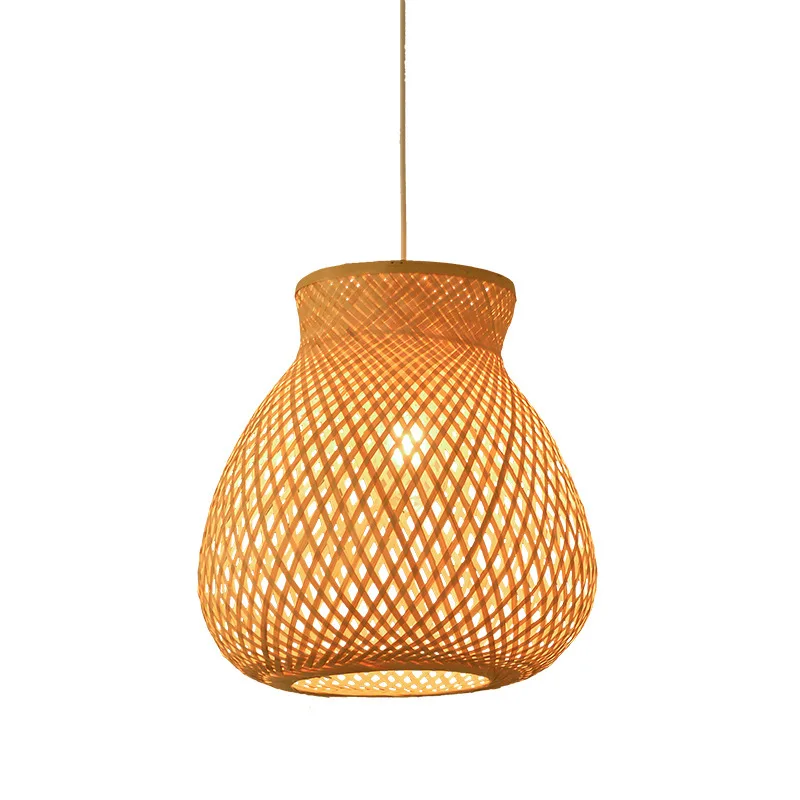 Handmade bamboo lampshade Living room Dining room Bedroom Single head bamboo chandelier Special-shaped modern creativity
Handmade bamboo lampshade Living room Dining room Bedroom Single head bamboo chandelier Special-shaped modern creativity