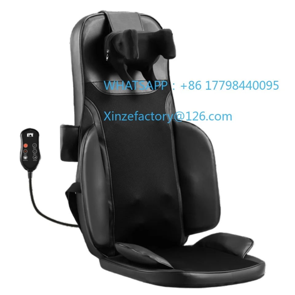 Настраиваемый 5-вибрационный электрический массажер для спины, массажное кресло для шеи, подушка для сиденья для тела, шиацу с подогревом, разминание
Настраиваемый 5-вибрационный электрический массажер для спины, массажное кресло для шеи, подушка для сиденья для тела, шиацу с подогревом, разминание