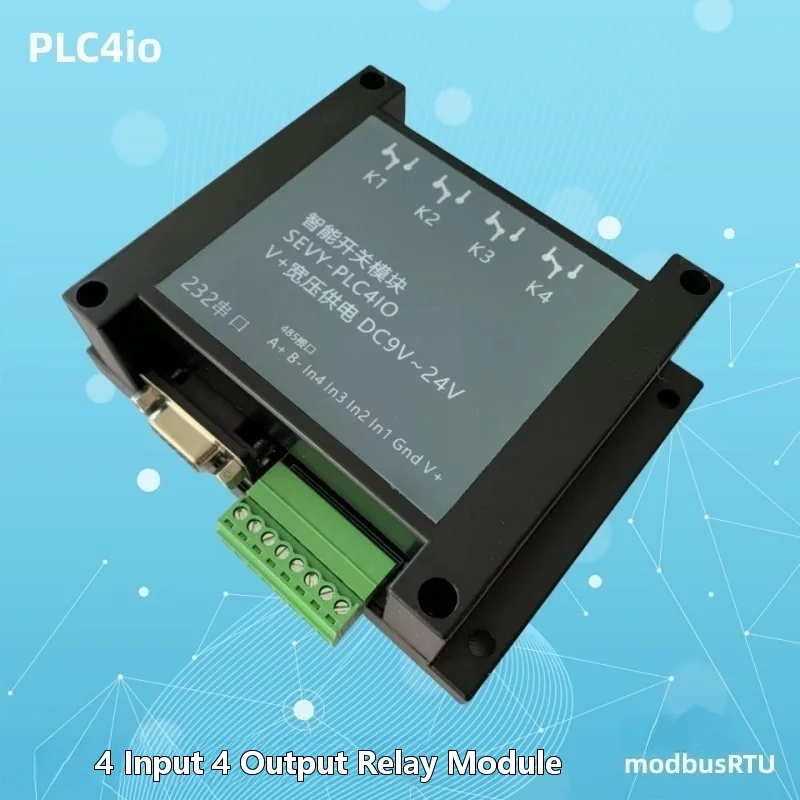4 Input 4 Output Relay Board Module RS232 And RS485 Interface Universal Relay Module Modbus Exhibition Hall Universal
4 Input 4 Output Relay Board Module RS232 And RS485 Interface Universal Relay Module Modbus Exhibition Hall Universal