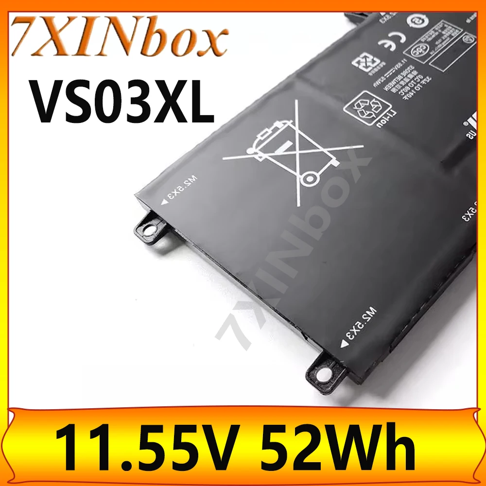 Аккумулятор для ноутбука 7XINbox VS03XL 11.55V 52Wh для HP Envy 15-as000 15-as100 Envy 15-as001ng (W6Z52EA) 15-as003ng 15-as004ng TPN-I125
Аккумулятор для ноутбука 7XINbox VS03XL 11.55V 52Wh для HP Envy 15-as000 15-as100 Envy 15-as001ng (W6Z52EA) 15-as003ng 15-as004ng TPN-I125