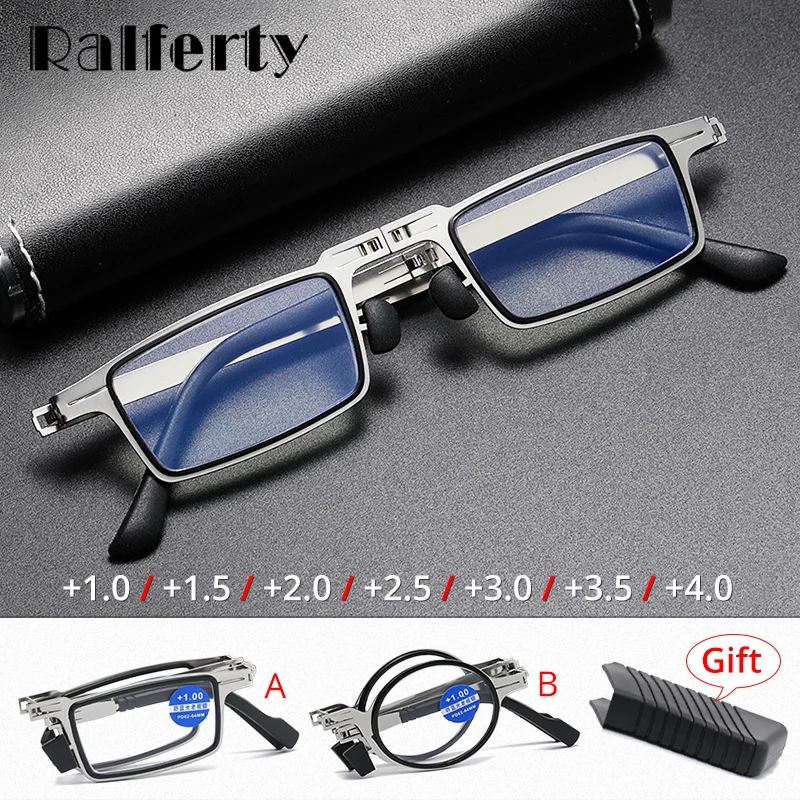 Ralferty Folding Portable Reading Glasses For Men Magnifying Anti Blue Light Computer Glasses Magnifier Plus Diopter Oculos
Ralferty Folding Portable Reading Glasses For Men Magnifying Anti Blue Light Computer Glasses Magnifier Plus Diopter Oculos