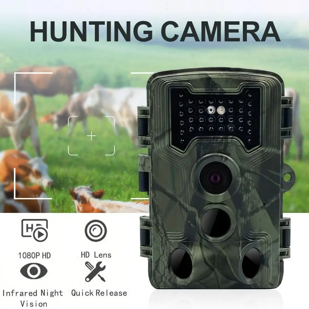 Outdoor Hunting Camera 36mp 1080p Has Night Vision, With Motion-Activated Camera, Which Can Trigger Wildlife Reconnaissance.
Outdoor Hunting Camera 36mp 1080p Has Night Vision, With Motion-Activated Camera, Which Can Trigger Wildlife Reconnaissance.