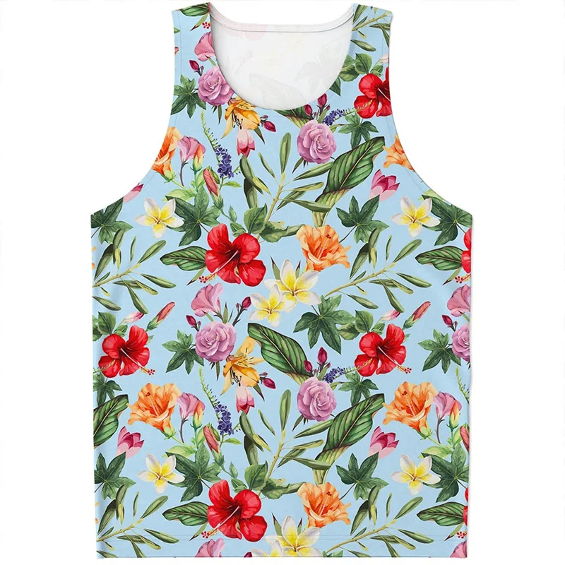Fashion Flower 3D Printed Tank Top For Men Summer Quick Dry Gym Fitness Tee Shirts Tops Women Loose Vest Sleeveless T-Shirt
Fashion Flower 3D Printed Tank Top For Men Summer Quick Dry Gym Fitness Tee Shirts Tops Women Loose Vest Sleeveless T-Shirt