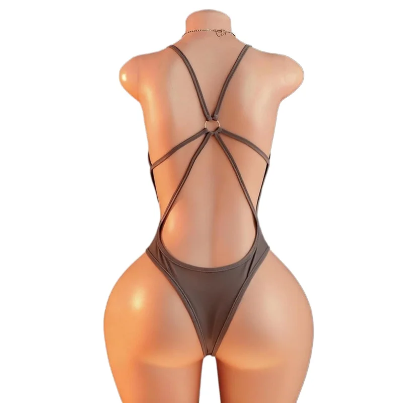 Sexy Lingerie for Women Strap Erotic Open Crotch Bodysuit Ice Silk Tight Temptation Pajamas Onesie Backless Cami Tops Swimsuit
Sexy Lingerie for Women Strap Erotic Open Crotch Bodysuit Ice Silk Tight Temptation Pajamas Onesie Backless Cami Tops Swimsuit