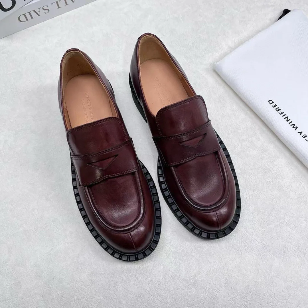 jojolee 2024 Women Loafer Flats Shoes All GeniueLeather Casual Low Heels 4cm Offical Lady Shoes
jojolee 2024 Women Loafer Flats Shoes All GeniueLeather Casual Low Heels 4cm Offical Lady Shoes