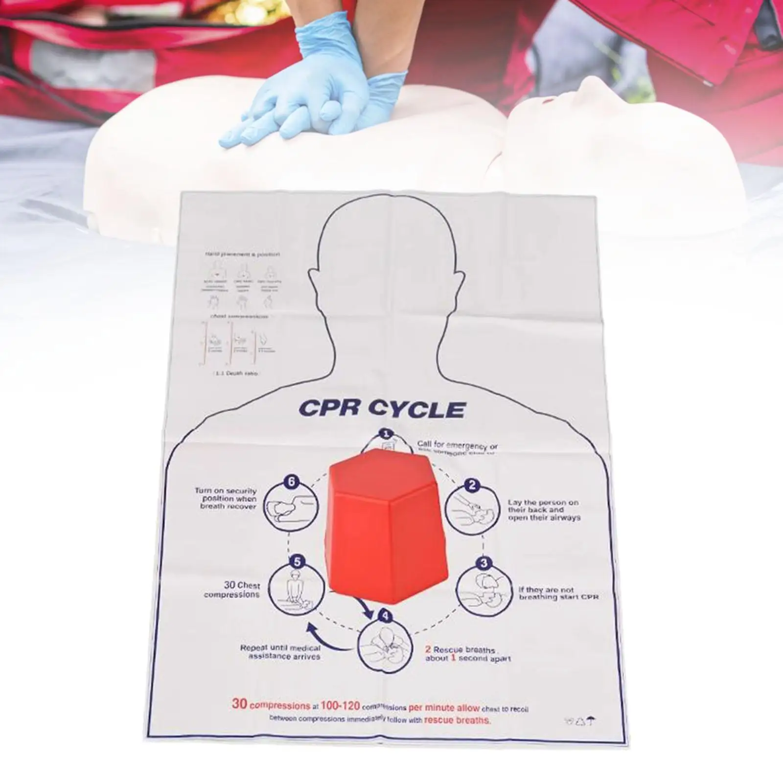Hands Only Train Aids Kit First Aid Simulation Training Training Model Simulator for Instructors Trainers
Hands Only Train Aids Kit First Aid Simulation Training Training Model Simulator for Instructors Trainers