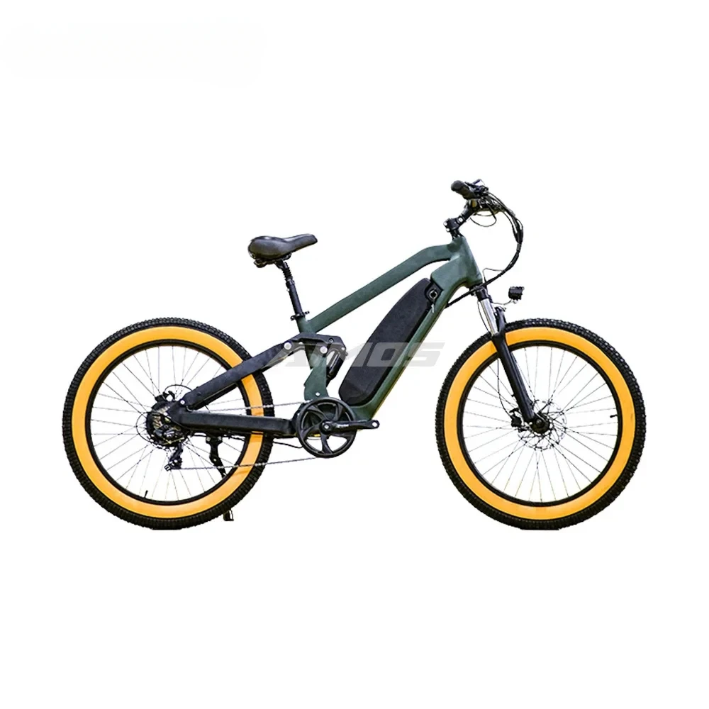 Hot Sale Long Range Mountain Electric Bicycle 250W/500W/1000W off road EBike Full Suspension fat tire Electric Bike
Hot Sale Long Range Mountain Electric Bicycle 250W/500W/1000W off road EBike Full Suspension fat tire Electric Bike