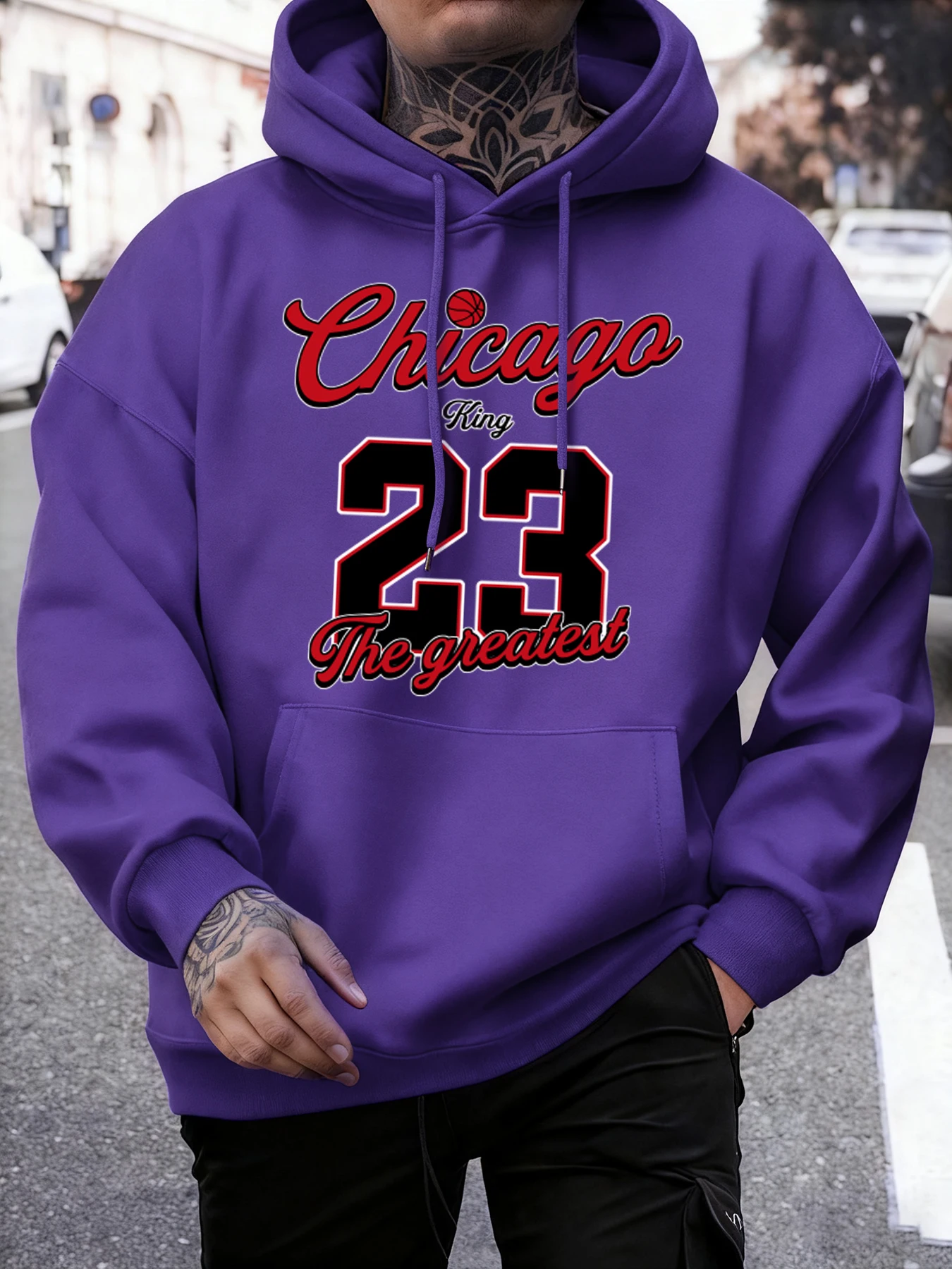 Chicago King 23 Design Mens Sweatshirt Fashion Casual Hoodies Soft Loose Pullovers Fleece Autumn Warm Unisex Colour Clothing
Chicago King 23 Design Mens Sweatshirt Fashion Casual Hoodies Soft Loose Pullovers Fleece Autumn Warm Unisex Colour Clothing