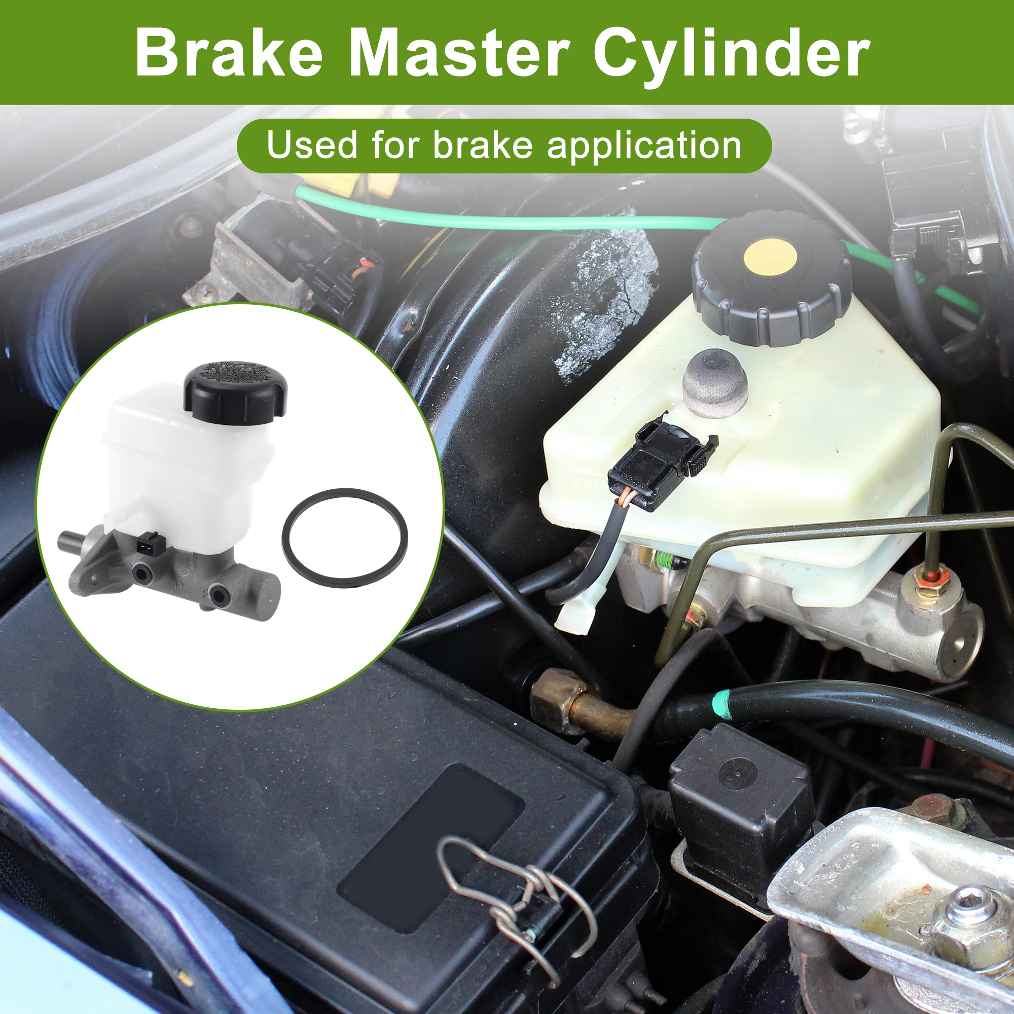 UXCELL Brake Master Cylinder with Reservoir No.M630456/585103K300 for Hyundai Sonata 2006-2010 Hydraulic Master Cylinder
UXCELL Brake Master Cylinder with Reservoir No.M630456/585103K300 for Hyundai Sonata 2006-2010 Hydraulic Master Cylinder
