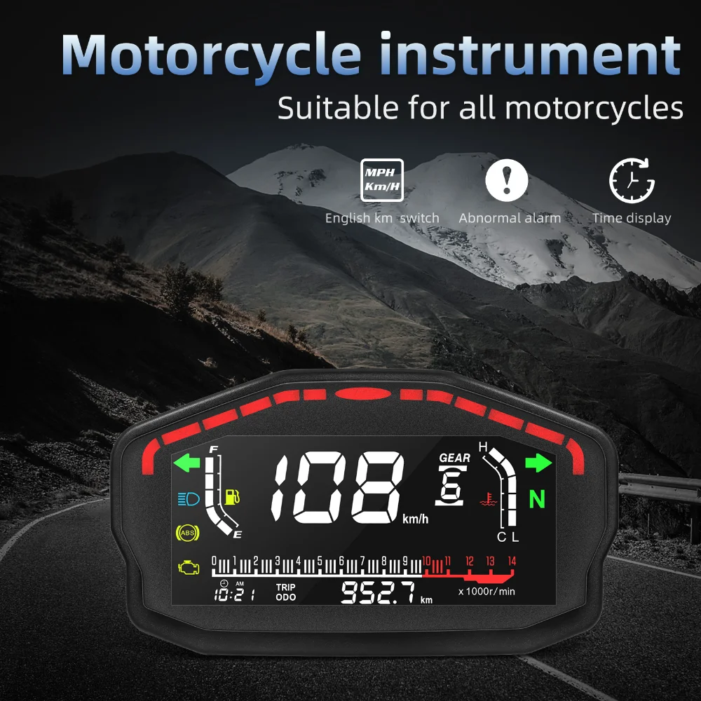Universal Speedometer Motorcycle LED Motorcycle Digital Odometer without Sensor For Honda For Ducati For Kawasaki For Suzuki
Universal Speedometer Motorcycle LED Motorcycle Digital Odometer without Sensor For Honda For Ducati For Kawasaki For Suzuki