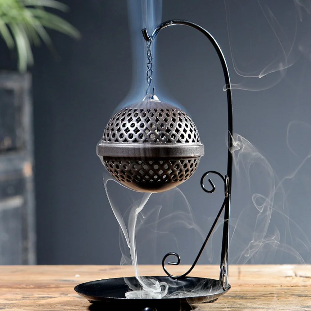Incense Burner Backflow Holder Metal Iron Aromatherapy Decor Bedroom Study Sauna Burner Hollow Carving
Incense Burner Backflow Holder Metal Iron Aromatherapy Decor Bedroom Study Sauna Burner Hollow Carving