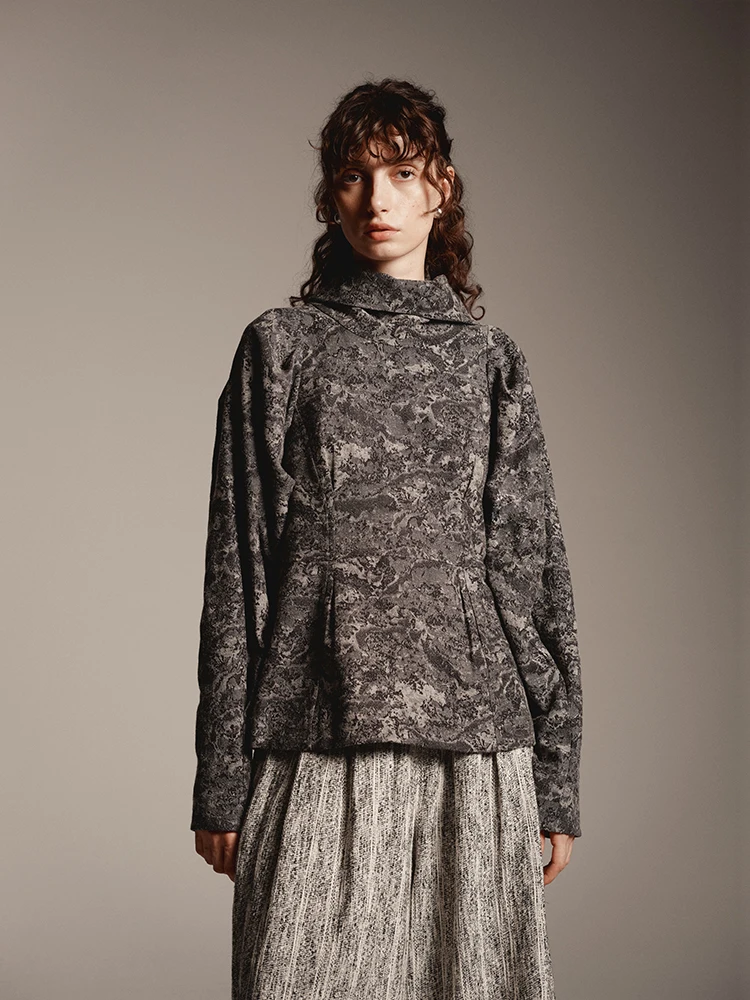 Винтажный топ Re Moorōt с вышивкой, высоким воротником и поясом, осенне-зимний, свободного кроя, из смесового хлопка и льна
Винтажный топ Re Moorōt с вышивкой, высоким воротником и поясом, осенне-зимний, свободного кроя, из смесового хлопка и льна