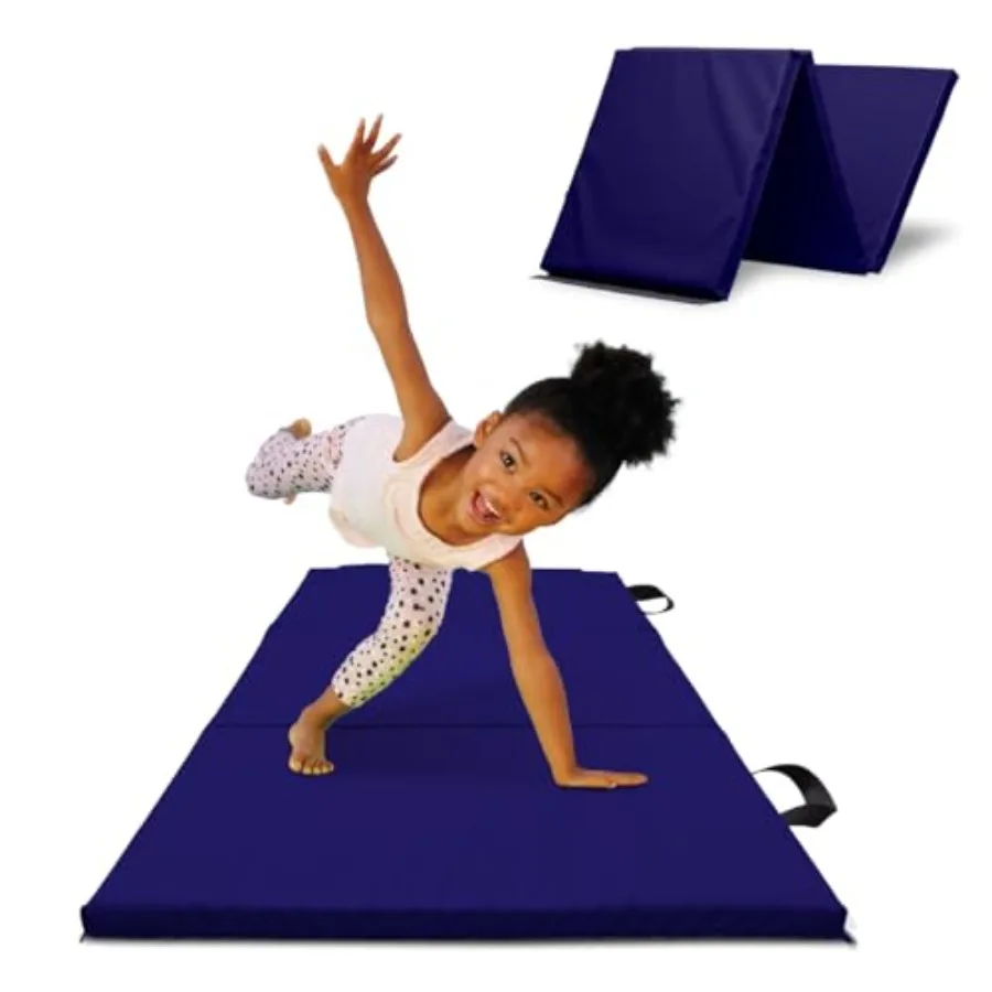 Tumbling Mat for Gymnastics Mat PVC Surface Blue Easy to Clean Sturdy Foldable Padded Lightweight Portable
Tumbling Mat for Gymnastics Mat PVC Surface Blue Easy to Clean Sturdy Foldable Padded Lightweight Portable