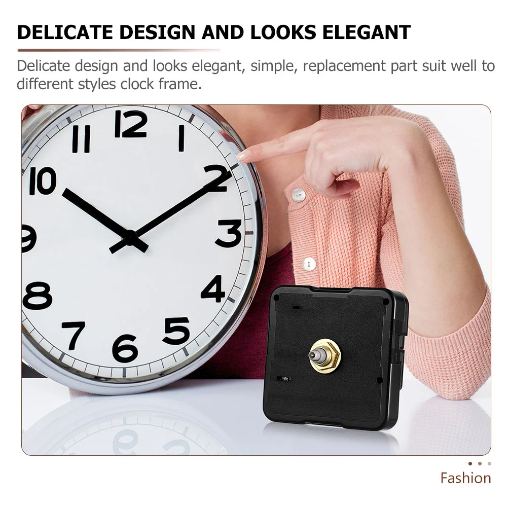 2Pcs Quartz Clock Movement Mechanism for DIY Wall Clock Kits Silent Durable Suitable Large Frames Easy Installation Household
2Pcs Quartz Clock Movement Mechanism for DIY Wall Clock Kits Silent Durable Suitable Large Frames Easy Installation Household
