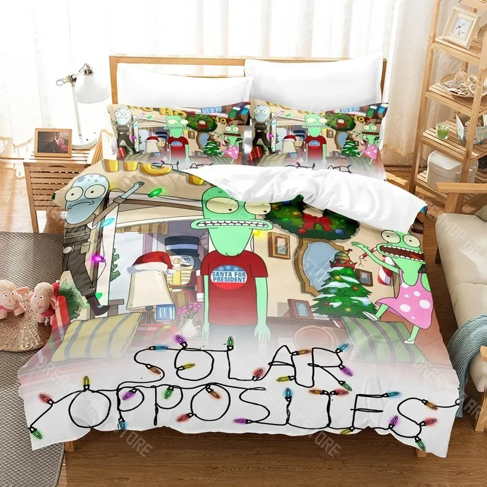 3D Print Solar Opposites Bedding Set Single Twin Full Queen King Size Bed Set Aldult Kid Bedroom Duvetcover Sets
3D Print Solar Opposites Bedding Set Single Twin Full Queen King Size Bed Set Aldult Kid Bedroom Duvetcover Sets