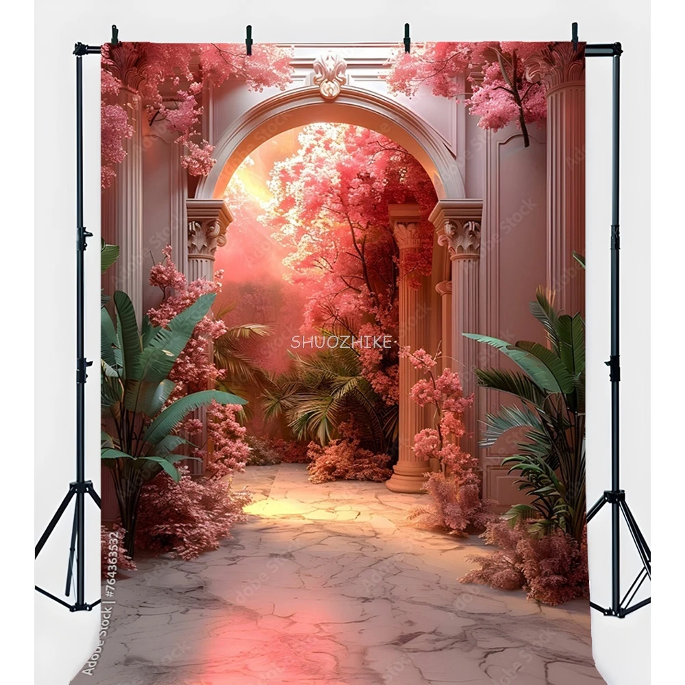 Valentine's Day Dreamy Photography Backdrops Indoor Floral Archway Pregnant Weddings Maternity Overlays Background Props AN-06
Valentine's Day Dreamy Photography Backdrops Indoor Floral Archway Pregnant Weddings Maternity Overlays Background Props AN-06