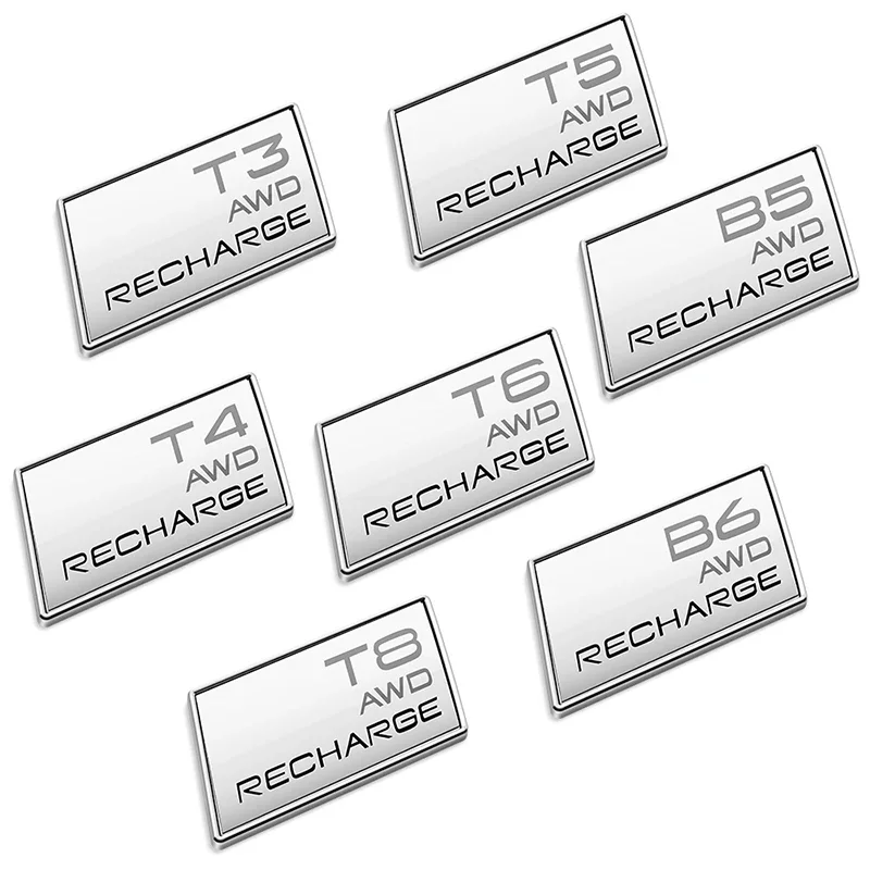 Metal Car Body Sticker T4 T6 T7 T8 B5 B6 AWD RECHARGE Logo Emblem Badge For Volvo V70 V70xc S40 XC90 S60 S60L S70 S80 XC60
Metal Car Body Sticker T4 T6 T7 T8 B5 B6 AWD RECHARGE Logo Emblem Badge For Volvo V70 V70xc S40 XC90 S60 S60L S70 S80 XC60