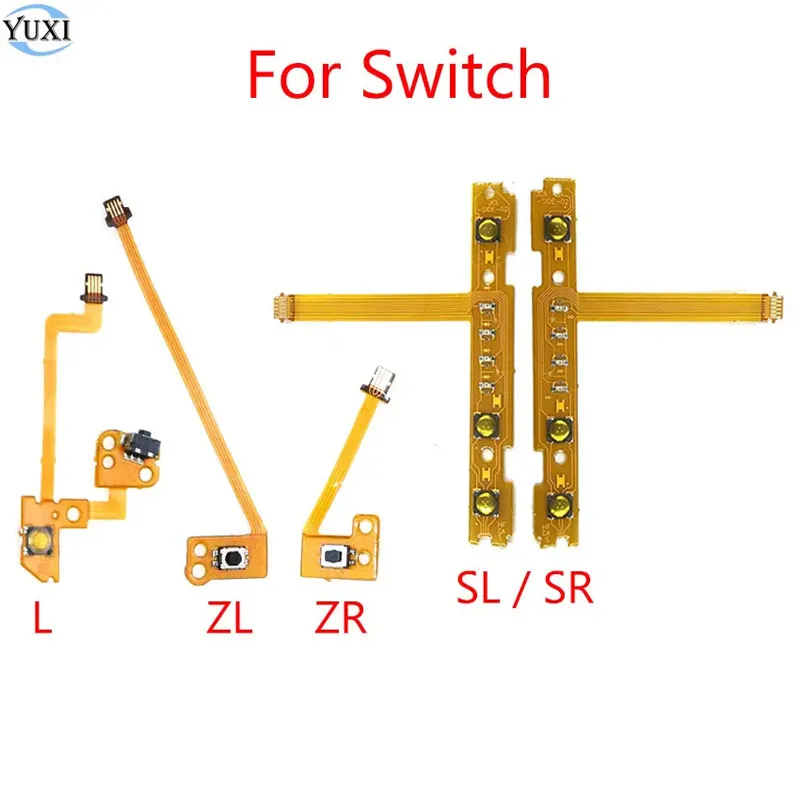 YuXi 50pcs For Switch NS Joy-Con ZL ZR L SL SR Button Key Ribbon Flex Cable Replacement Repair Part
YuXi 50pcs For Switch NS Joy-Con ZL ZR L SL SR Button Key Ribbon Flex Cable Replacement Repair Part