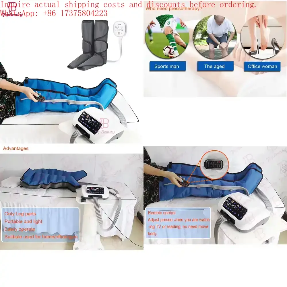 8 Chamber Pants Massage Leg Professional air Pressure Compression Boots Pressotherapie
8 Chamber Pants Massage Leg Professional air Pressure Compression Boots Pressotherapie